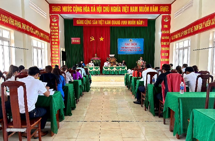 Đại hội Công đoàn cơ sở xã Ea Khăl lần thứ VI, nhiệm kỳ 2023 – 2028